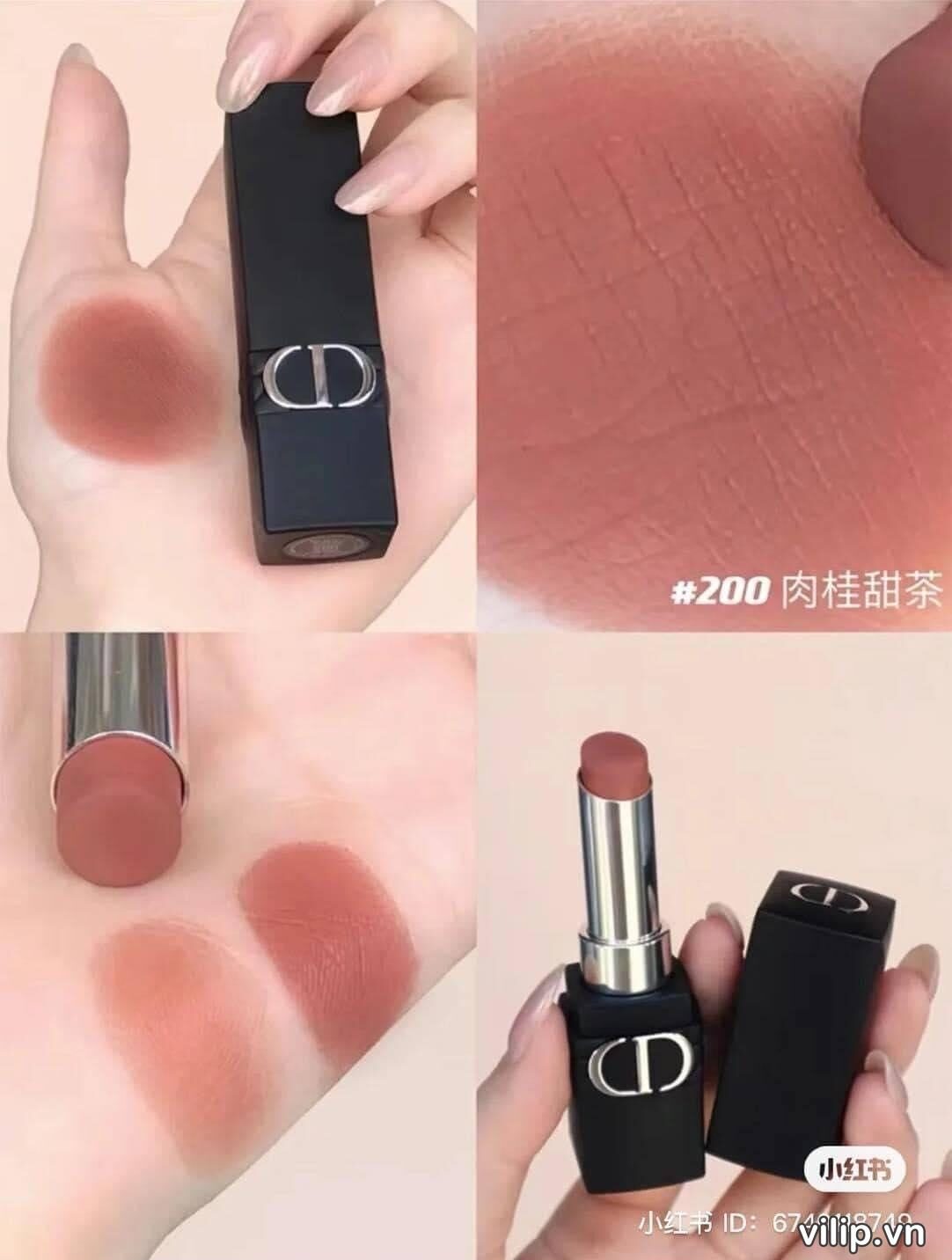 Son Dior Rouge Forever Transfer Proof Lipstick Forever Nude Touch