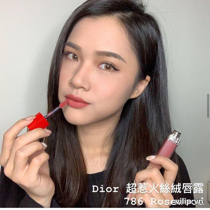 Review Son Dior 772 Rouge Classic Matte Màu Hồng Đất Nữ Tính
