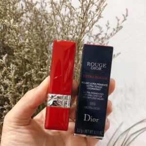 Son Dior Rouge Dior Ultra Rouge Màu 999 (vỏ Đỏ) – Màu Đỏ Cổ Điển 38