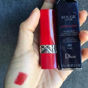 Son Dior Ultra Rouge 860 Vỏ Đỏ – Màu Đỏ Hồng 49
