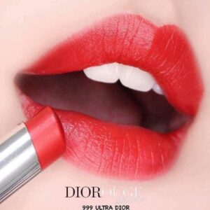 Son Dior Ultra Rouge 999 Vỏ Xanh – Màu Đỏ Cổ Điển 30