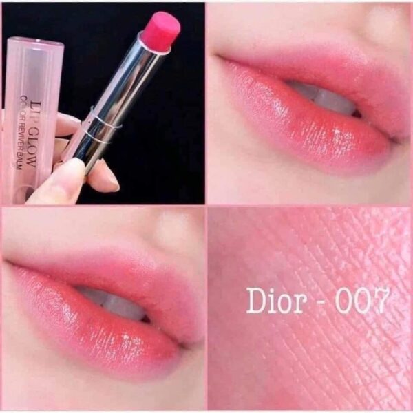 Son Dưỡng Dior Addict Lip Glow Màu Raspberry 007 – Màu Hồng Cánh Sen 30