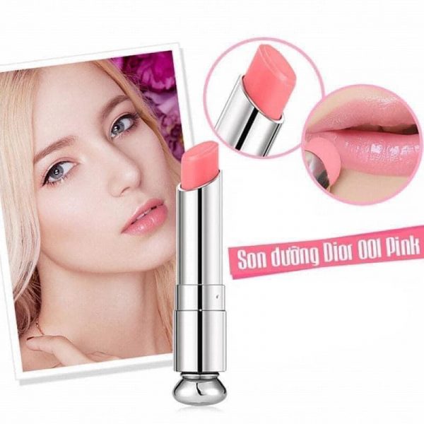 Son Duong Dior Addict Lip Glow Pink 001 – Màu Hòng Nhẹ 2