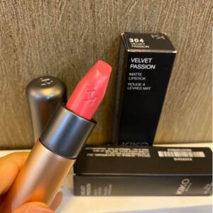 Son KiKo Velvet Passion Matte Lipstick 304 Warm Pink–Mu Hong Am 1