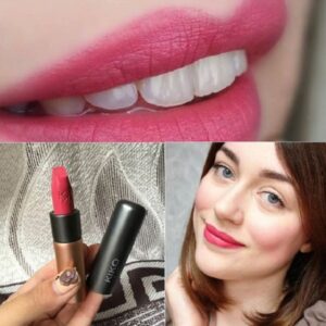 Son KiKo Velvet Passion Matte Lipstick 304 Warm Pink–Mu Hong Am 6