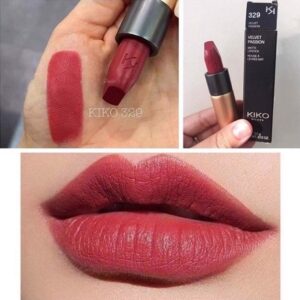Son KiKo Velvet Passion Matte Lipstick 329 Presian Red – Do Dat 1