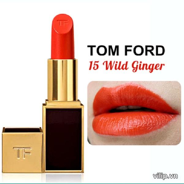Son Tom Ford 15 Wild Ginger–Mau Cam Tuoi