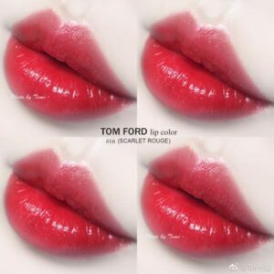 Son Tom Ford Lip Color Lipstick 16 Scarlet Rouge – Màu Đỏ Tươi 38