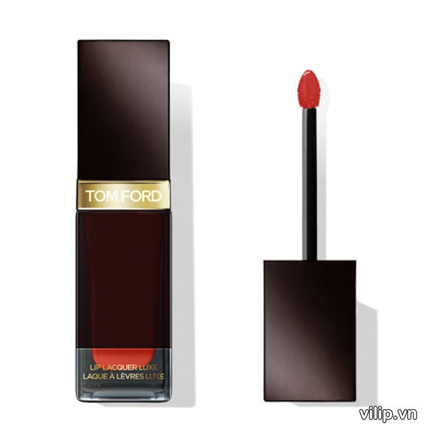 Son Tom Ford Lip Lacquer Luxe Matte 07 Jaguar - Màu đỏ cam