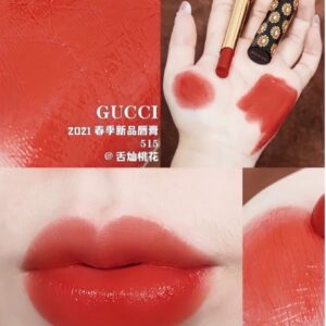 Son Gucci 515 Devotion Rouge De Beauté Brillant – Màu Đỏ Gạch 35