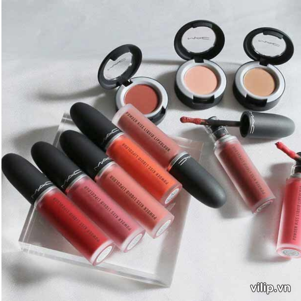 Son Kem Mac Powder Kiss Liquid Lipcolour Crossfade - Màu Cam San Hô