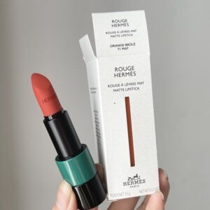 rouge hermes matte lipstick limited edition orange brule 3