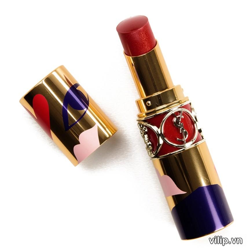 ysl rouge volupte shine collector i love you dial red 114 2