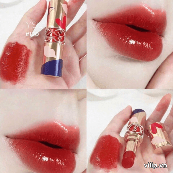 ysl rouge volupte shine collector i love you take my red away 120 9