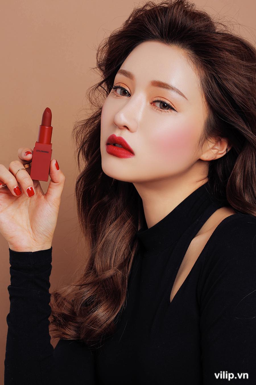 Son 3CE Red Recipe Lip Color 213 – Mau Do Hong 12