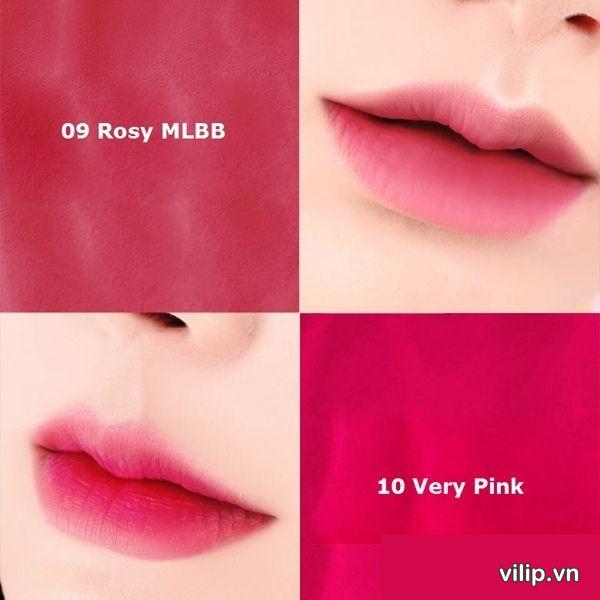 Son Bbia last velvet lip tint Version 2 Rose Attack 09 - Màu Hồng Đỏ