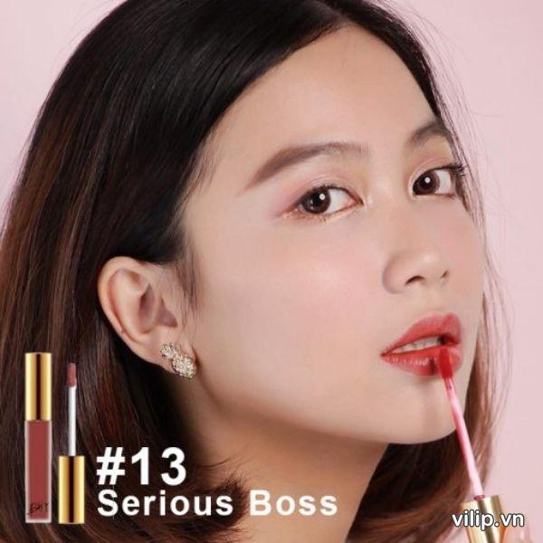 Son Bbia last velvet lip tint Version 3 Serious Boss 13 - Màu Cam Hồng Đất