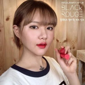 Son Black Rouge Color Lock Heart Tint H04 Almond Berry - Màu Hồng Tím