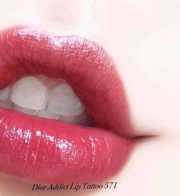Son Dior Addict Lip Tattoo 571 Cranberry Fullbox Màu Đỏ Hồng Đất 31