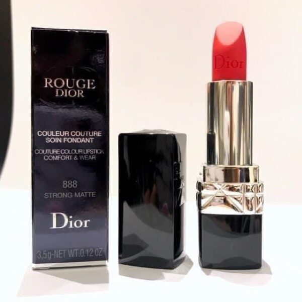 Son Dior Rouge Dior Strong Matte 888 Màu Đỏ Cam  30