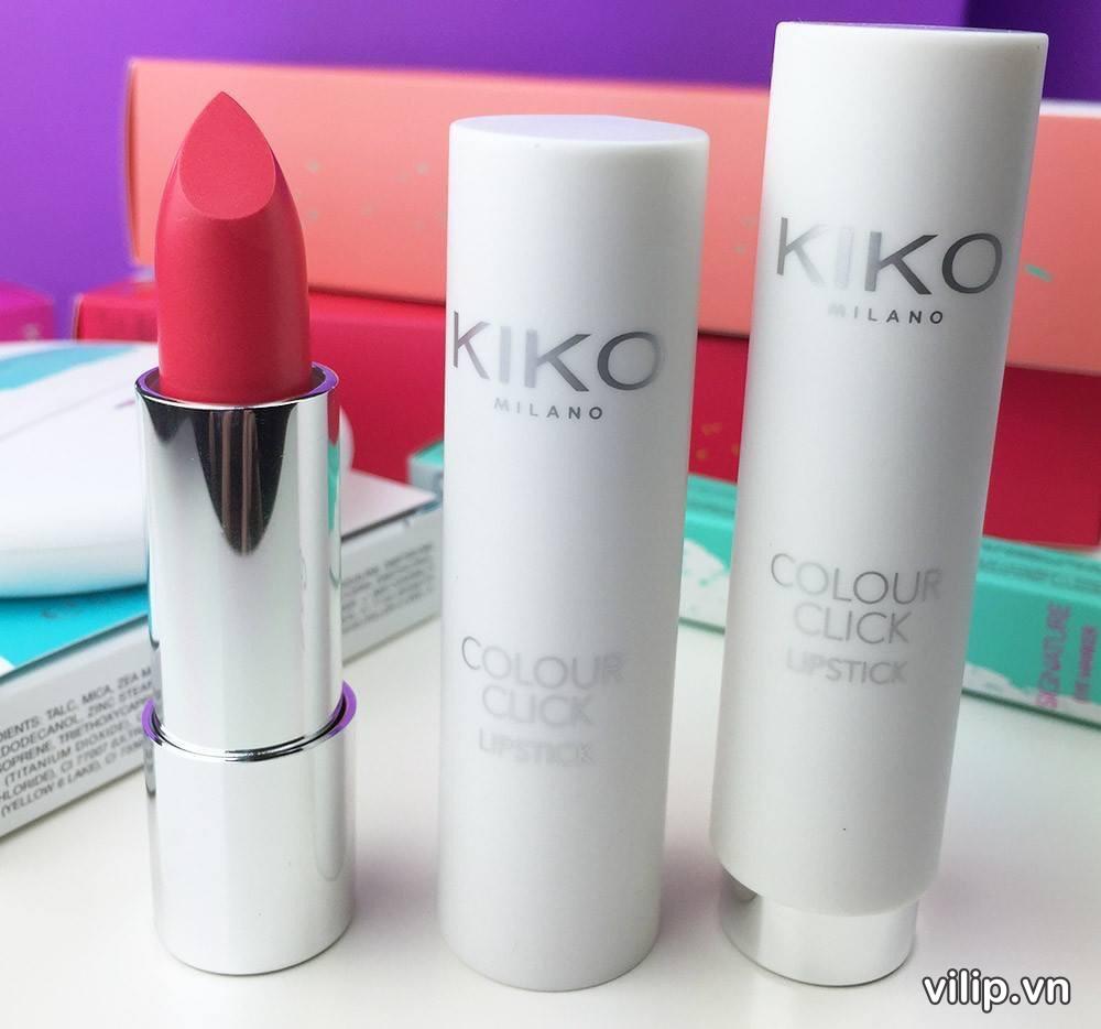 Son Kiko Colour Click Lipstick 03 Clamorous Strawberry – Mau Do Hong 3