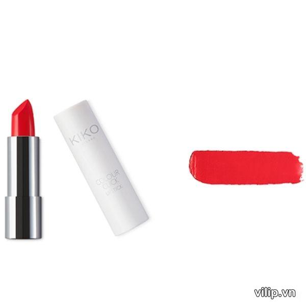 Son Kiko Colour Click Lipstick 04 Impressionist Red - Màu Đỏ Thuần