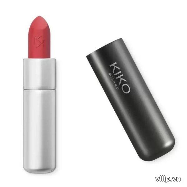 Son Kiko Powder Power Lipstick Light Crimson 07 - Màu Đỏ Trầm