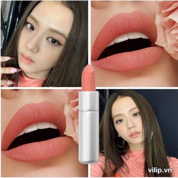 Son Kiko Powder Power Lipstick Velvety Beige 01 - Màu Cam Hồng Nude