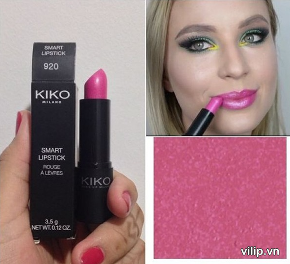 Son Kiko Smart Lipstick 920 hong tim