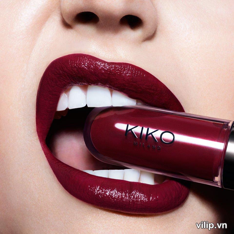 Son Kiko Unlimited Double Touch Scarlet Red 105 - Màu Đỏ Huyền Bí | Vilip  Shop - Mỹ Phẩm Chính Hãng