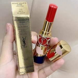 Son Ysl Rouge Volupte Shine Collector I Love You Red Is My Savior 110 (bản Giới Hạn) 35