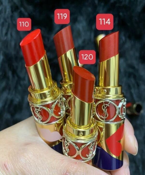 Son Ysl Rouge Volupte Shine Collector I Love You Red Is My Savior 110 (bản Giới Hạn) 42