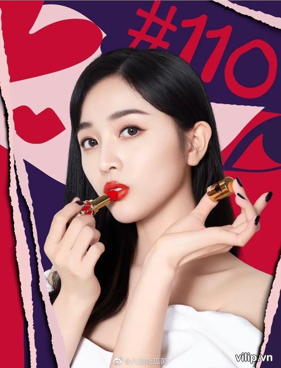 Son Ysl Rouge Volupte Shine Collector I Love You Red Is My Savior 110 (bản Giới Hạn) 53
