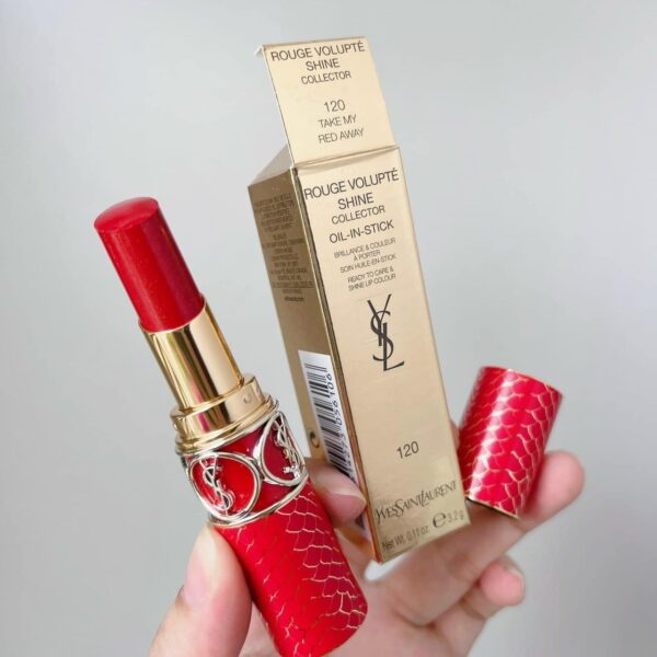 Son Ysl Rouge Volupte Shine Collector Take My Red Away 120 2