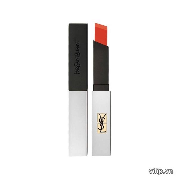 son ysl rouge pur couture the slim sheer matte mau orange provocant 103 full box 1
