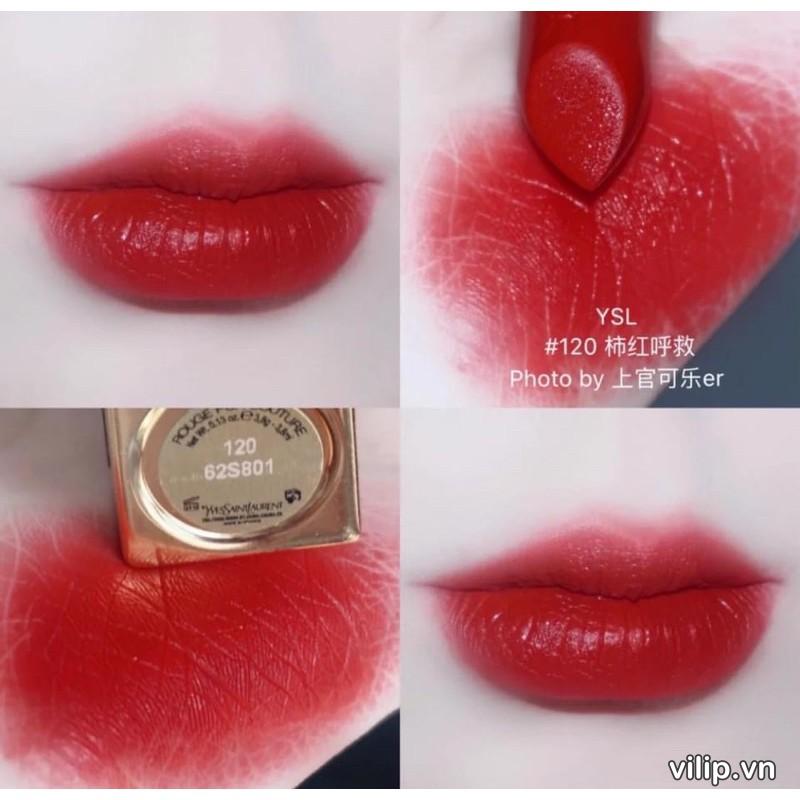 son ysl rouge volupte shine collector mau take my red away 120 10
