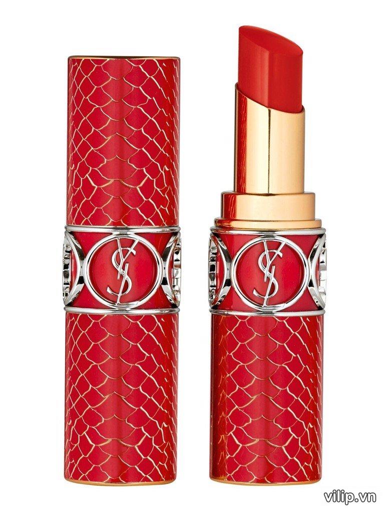 son ysl rouge volupte shine collector mau take my red away 120 4