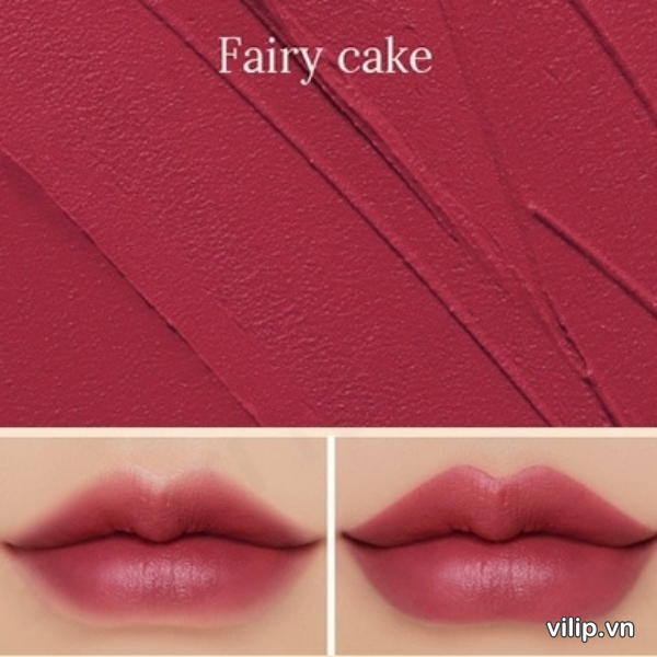 Son 3CE Cloud Lip Tint Fairy Cake Màu Hồng Đất Trầm
