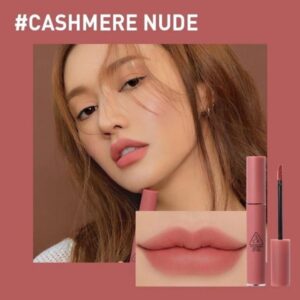 Son 3CE Velvet Lip Tint Cashmere Nude - Màu Hồng Nude