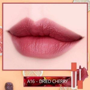 Son Black Rouge Air Fit Velvet Tint Version 3 Dried Cherry A16 - Màu Hồng Đất