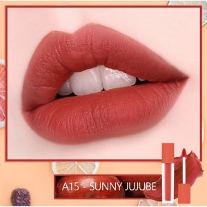 Son Black Rouge Air Fit Velvet Tint Version 3 Sunny Jujube A15 - Màu Nâu Ánh Đỏ