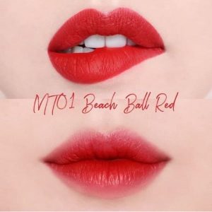Son Black Rouge All Day Power Proof Matte Tint MT01 Beach Ball Red – Màu Đỏ Thuần