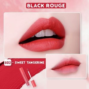 Son Black Rouge Mousse Blending S02 Sweet Tangerine - Màu Hồng Cam