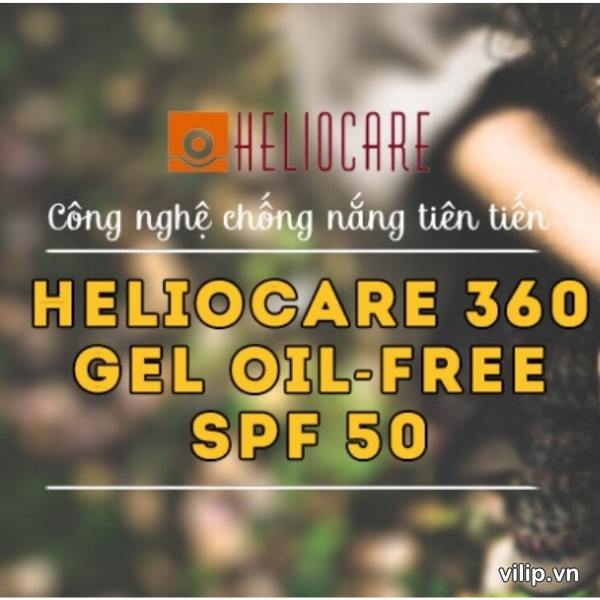 Kem Chống Nắng Heliocare 360 Gel Oil-free SPF 50 Cho Da Dầu Mụn (50ml)
