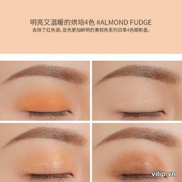 Bảng Phấn Mắt 4 Ô 3CE Mini Multi Eye Color Palette – Almond Fudge