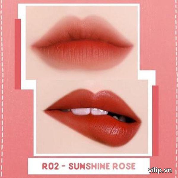Son Black rouge all day rose velvet R02 4