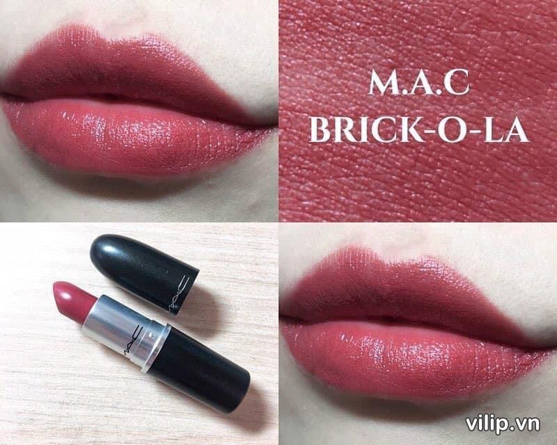 Son MAC Brick O La – Amplified Mau Hong Nau 3