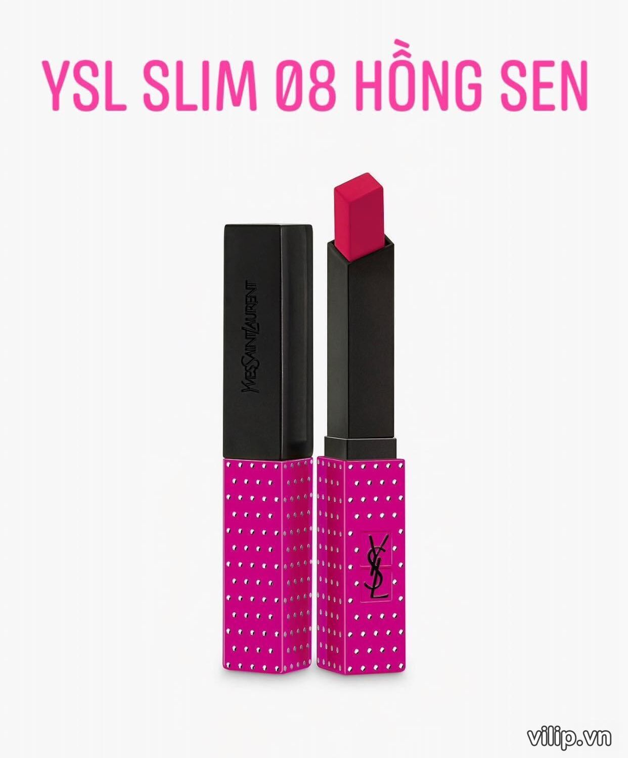 Son YSL The Slim 08 Contrary Fuchsia Limited Mau Hong Canh Sen 1 e1652785922723
