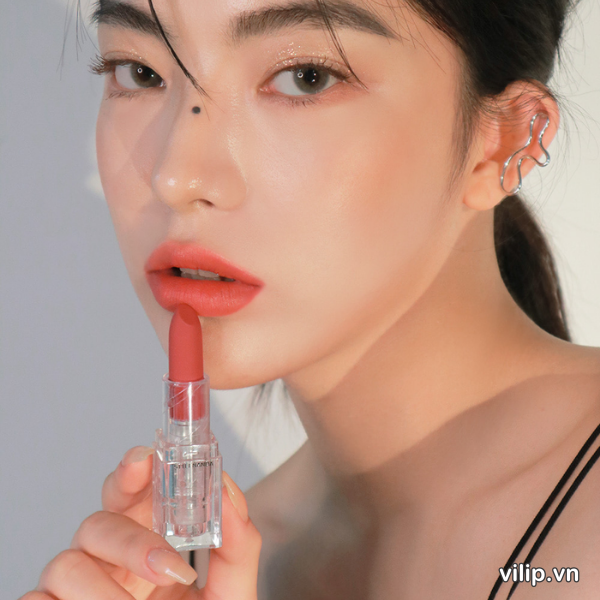 Son 3CE Soft Matte Lipstick Focus On Me - Màu Cam San Hô Thiết kế trong suốt lạ mắt và độc đáo