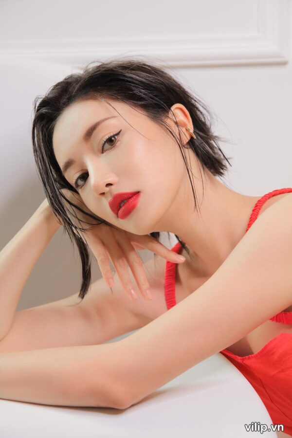 Son 3CE Soft Matte Lipstick #Red Muse - Màu Đỏ Cam Lên màu chuẩn và thời gian bám màu lâu